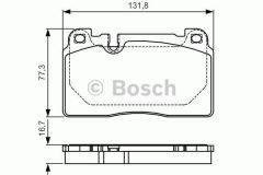 Bosch 986494702 Fren Balatası Ön Audı Q5 2.0 Tfsı 2.0 Tdı 3.0 Tdı