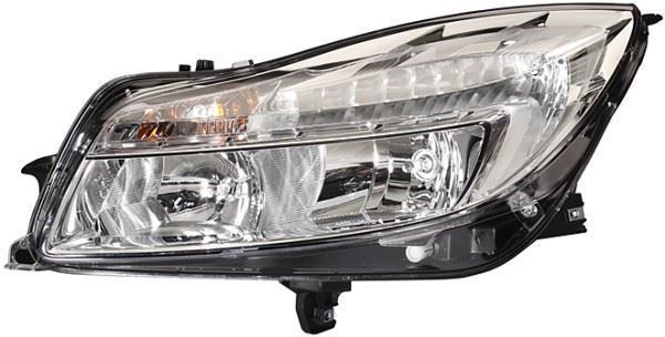 Hella 1Ej009630-311 Far Sol + Sinyal Insıgnıa 2008 Sonrası Elektrikli H7+H
