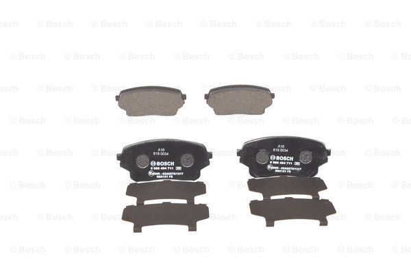 Bosch 986494711 Balata Fren Ön Grand Vıtara 03-05 2.0 Hdı Dızel