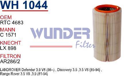 WUNDER WH1044 HAVA FİLTRESİ - LAND ROVER DEFENDER 3.5 V8-RANGE RO