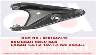 Trw Jtc1241 Salıncak Sağ Logan Iı 2004 Sonrası Mcv 2007 Sonrası Sandero 2008 Sonrası Dokker