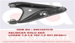 Trw Jtc1241 Salıncak Sağ Logan Iı 2004 Sonrası Mcv 2007 Sonrası Sandero 2008 Sonrası Dokker