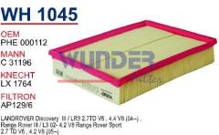 WUNDER WH1045 HAVA FİLTRESİ - LAND ROVER DISCOVERY III/LT32,7 TD