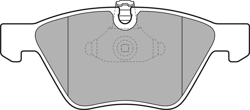 Delphi Lp1956 Fren Balatası Ön Bmw 1  E81 E87 E88 Bmw 3  E90 E91