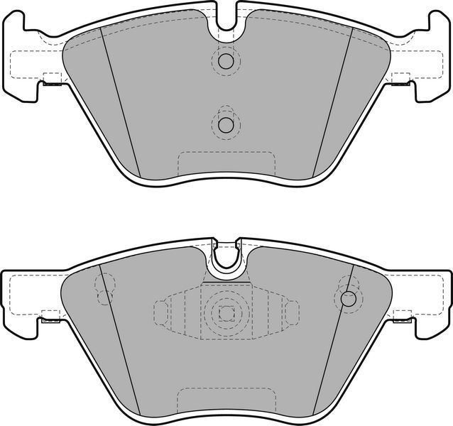 Delphi Lp1960 Fren Balatası Ön Bmw 1  E81 E87 E88 Bmw 3  E90 E91
