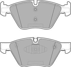 Delphi Lp1960 Fren Balatası Ön Bmw 1  E81 E87 E88 Bmw 3  E90 E91