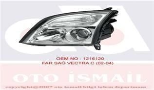 Hella 1El008320-081 Far Sağ + Sinyal Vectra C 2002 Sonrası Sıgnum 2003 Sonrası Elek