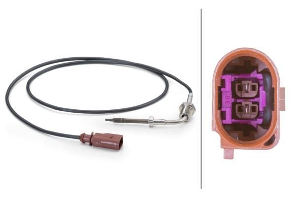 Hella 6Pt014494271 Egzoz Gazı Sıcaklık Sensörü Vw