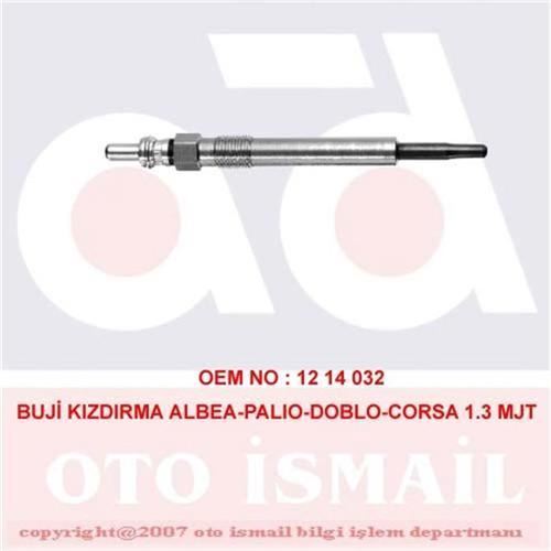 Bosch 250203002 Isıtma Kızdırma Bujisi Albea Doblo Idea Punto / A