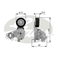 Gates T38307 Alternatör V Kayış Gergi Rulmanı Kütüklü A3 1.9 Tdı