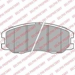 Delphi Lp1987 Fren Balatası Ön Antara 2006 Sonrası / Captıva 06-