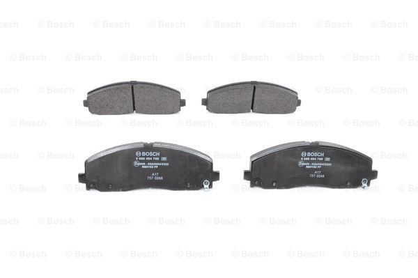 Bosch 986494769 Ön Fren Balatası Freemont 14-16