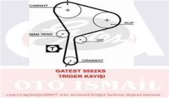 Gates 5552Xs Triger Eksantrik Kayışı Laguna 1.9 Tdı 8V Trafıc 1.9