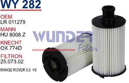 WUNDER WY282 YAĞ FİLTRESİ - RANGE ROVER III -SPORT- DISCOVERY 4 /