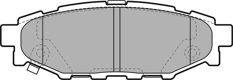Delphi Lp1999 Fren Balatası Arka Fişli Forester 08-12 Impreza 08-
