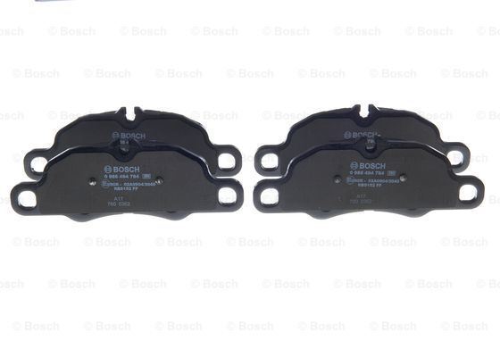 Bosch 986494784 Fren Balatası Ön Porsche 911 3.6 Carrera 2008-