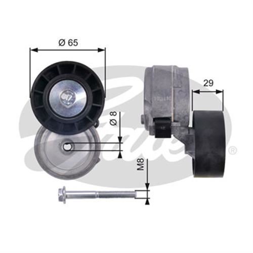 Gates T38364 V Kayış Gergi Rulmanı Doblo Marea Brava Bravo Stılo