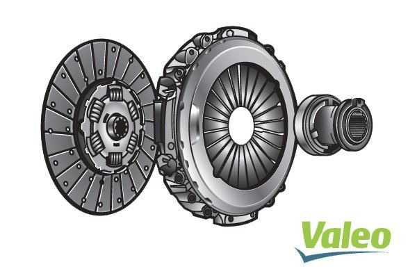 VALEO 809144 3'LÜ DEBRİYAJ TAKIMI (BASKI+DİSK+RULMAN) RVI MIDLUM/