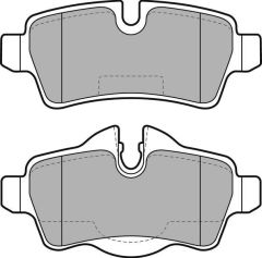 Delphi Lp2022 Fren Balatası Arka Clubman R55 R56 R50 R53 Clubvan