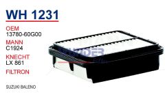 WUNDER WH1231 HAVA FİLTRESİ - SUZUKi BALENO