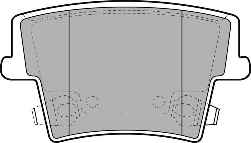 Fren Balatası Arka Chrysler 300 C 09/04
