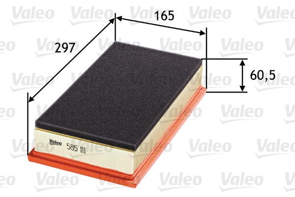 Valeo 585111 Hava Filtresi Alfa Romeo 147 1.9 Jtd