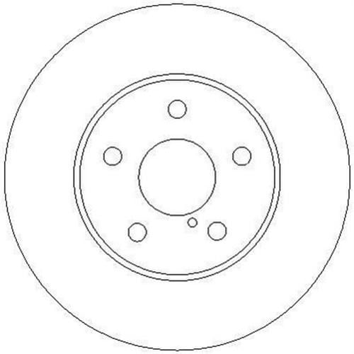 Ferodo Ddf1064C Ön Fren Aynası Avensıs 1.6 Vvti-1.8 Vvti İe-2.0D-