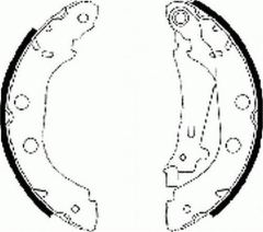 Ferodo Fsb577 Kampana Balata Kangoo I 1998 Sonrası / Prımera P11 1996 Sonrası Büyük