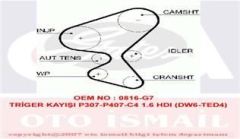 Gates 5598Xs Triger Eksantrik Kayışı 206 207 307 308 407 Partner