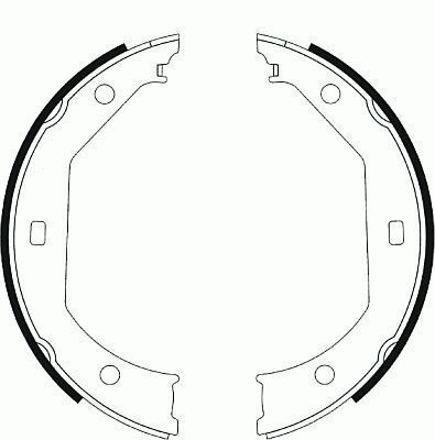 Ferodo Fsb585 El Fren Balatası Bmw 1  E81 E87 E88 E82 Bmw 2  F22