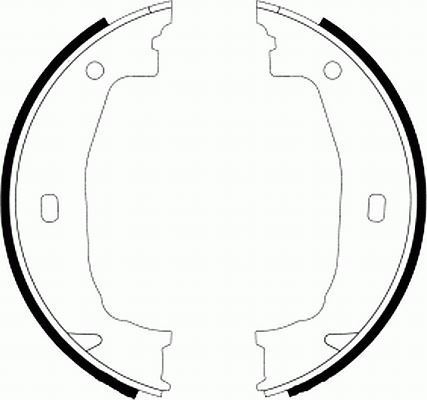 Ferodo Fsb592 El Fren Balatası Bmw 1  F20 F21 Bmw 1  E81 E87 E88