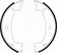 Ferodo Fsb592 El Fren Balatası Bmw 1  F20 F21 Bmw 1  E81 E87 E88