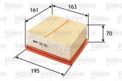 Valeo 585160 Hava Filtresi Ford Fıesta Vı