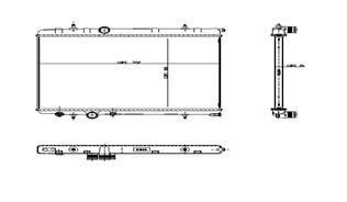 Kale 2018191Ab Su Radyatörü 206 2004 Sonrası 307 / Xsara C4 1.4 8V Tu3Jp A