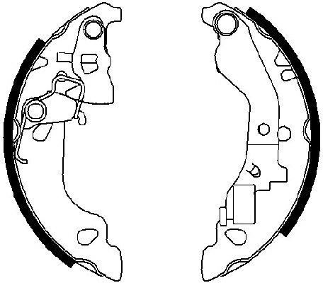 Ferodo Fsb602 Kampana Balata Punto 1999 Sonrası 185X32