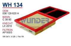 WUNDER WH134 HAVA FİLTRESİ - VOLKSWAGEN CADDY-GOLF V-POLO-FABİA-L