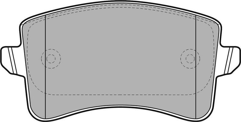 Delphi Lp2106 Fren Balatası Arka A4 2007 Sonrası A5 2007 Sonrası  A6  2011 Sonrası A7  2010 Sonrası A8
