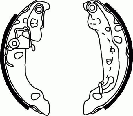 Ferodo Fsb636 Kampana Balata Fıesta Iv 1995 Sonrası Ka 1996 Sonrası 180X32