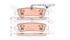 Trw Gdb1903 Fren Balatası Arka Fişli Master Iıı  2010 Sonrası / Movano B 10