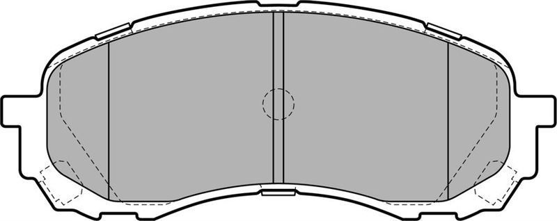 Delphi Lp2128 Fren Balatası Ön Impreza 00-12 1.5 1.5 16V 4X4