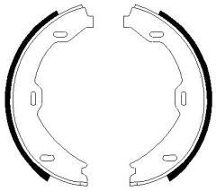 Ferodo Fsb647 El Fren Balatası Mercedes W220 S280 S320 S350 S430