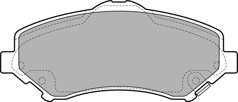 Delphi Lp2143 Fren Balatası Ön Freemont  2011 Sonrası / Cherokee 2001 Sonrası Wrangl