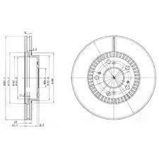 Delphi Bg3720 Fren Diski Ön Cıvıc 01-11 Crv 02-06 Fr-V 2005 Sonrası Stream
