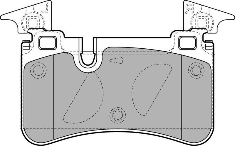 Delphi Lp2151 Fren Balatası Arka Mercedes Cls63 01/05