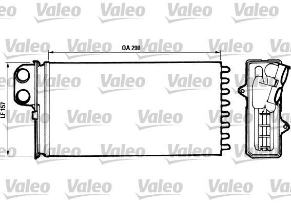 VALEO 812037 SU RADYATÖRÜ 605 89- / XM 89- 2.0 2.0 16V 2.0 TURBO