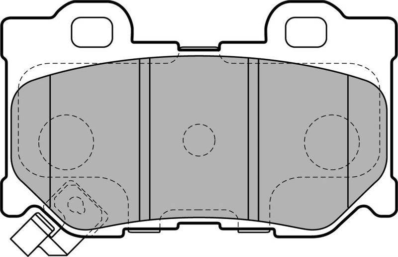 Delphi Lp2157 Fren Balatası Arka 370Z 2003 Sonrası / G37 Fx50 Qx70