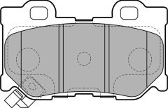 Delphi Lp2157 Fren Balatası Arka 370Z 2003 Sonrası / G37 Fx50 Qx70