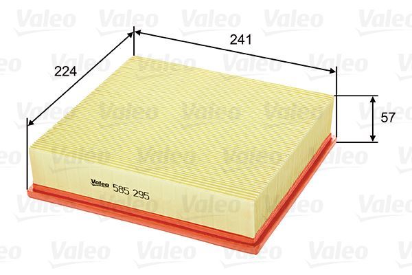 Valeo 585295 Hava Filtresi Ford Transıt 2.5 Dı