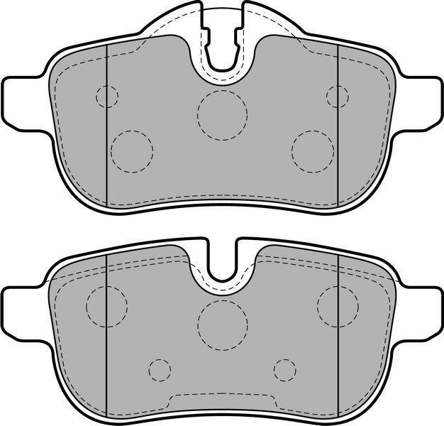 Delphi Lp2163 Fren Balata Arka  Z4 E89 10-
