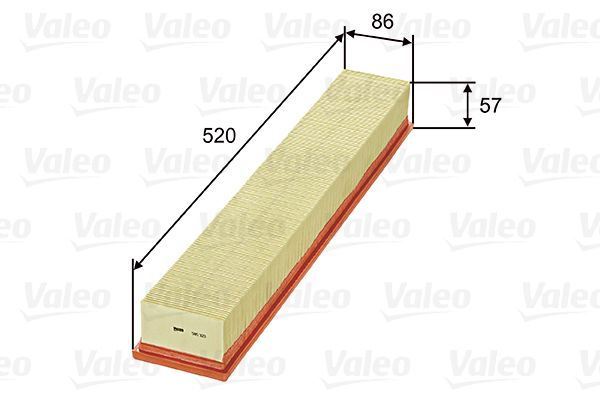 Valeo 585323 Hava Filtresi Mercedes C-Class (W203) C180 (203.035)